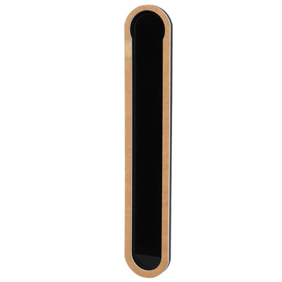 Wall Mount Coffee Capsule Holder Punch Free Black Acrylic Coffee Pod Wall Organizer for 7 Coffee Pods