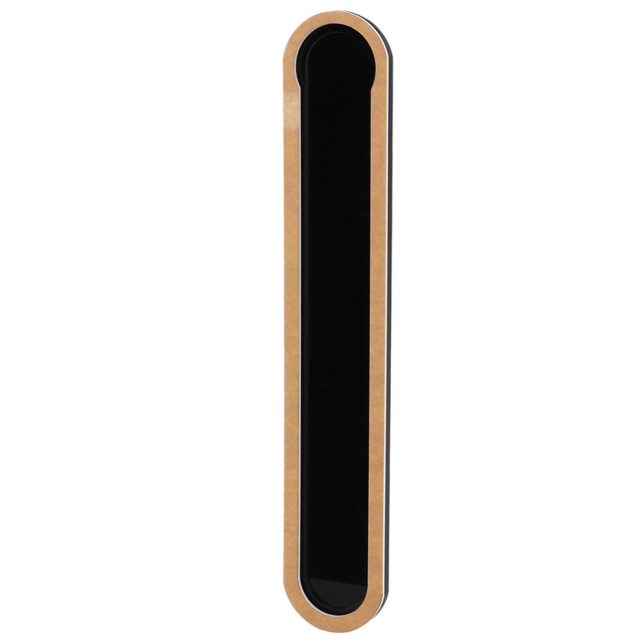 Wall Mount Coffee Capsule Holder Punch Free Black Acrylic Coffee Pod Wall Organizer for 7 Coffee Pods