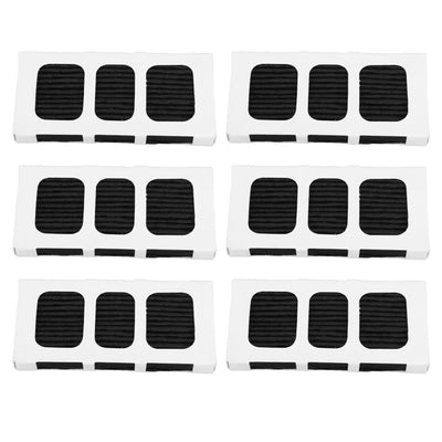 6pcs Refrigerator Air Filter Replacement Carbon Activated Filter Compatible for Frigidaire Paultra2 Refrigerator Reduce Smell