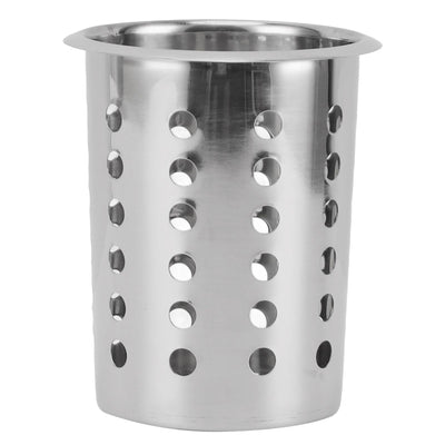 Kitchen Utensil Holder Multipurpose Large Capacity Mess Proof 304 Stainless Steel Utensil Holder for Countertop With Holes