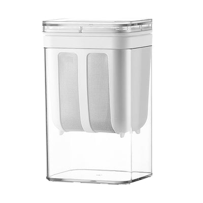 Yogurt Strainer 1100ml Stainless Steel 80 Mesh Fine Hole See Through Easy Operation Whey Separator for Home Kitchen