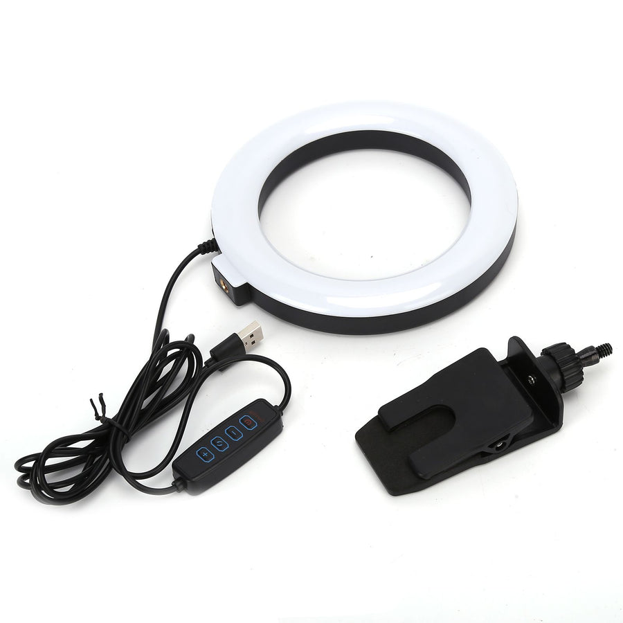 6in Adjustable Conference Video Fill Light USB Powered Fill Light Lamp for Media Meeting