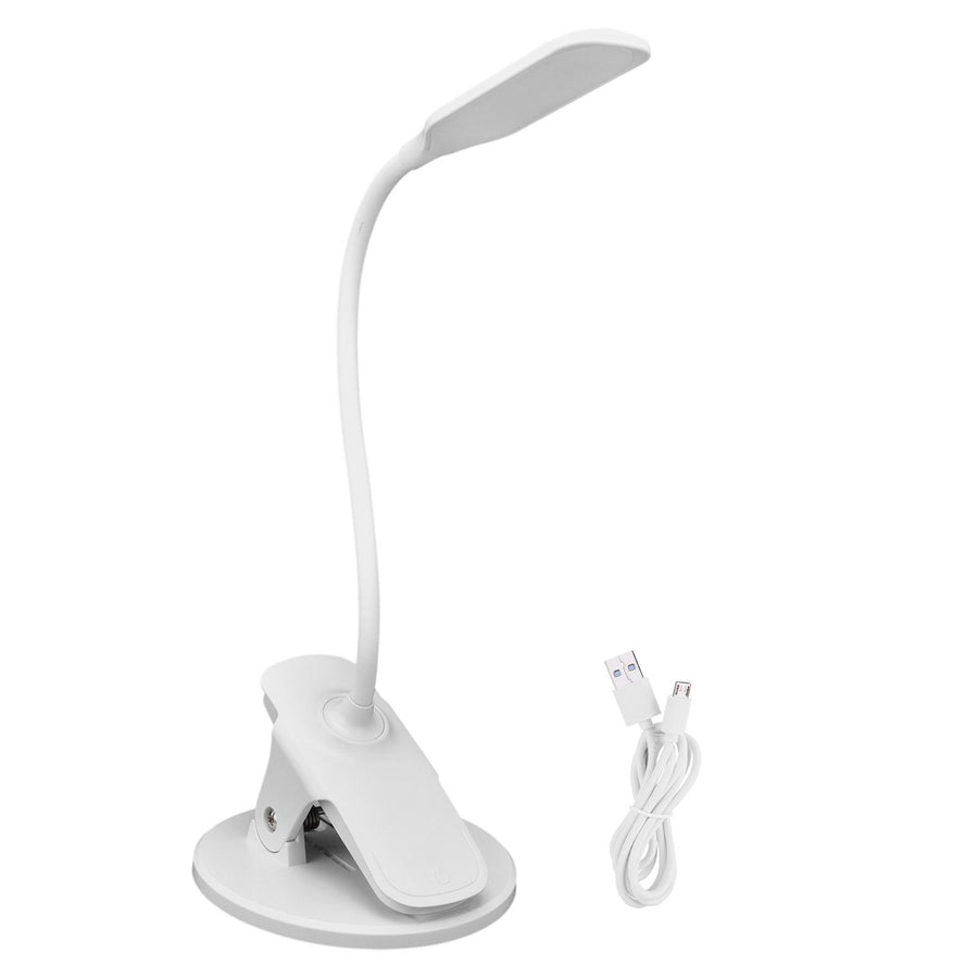Intelligent Eye Caring Desk Lamp Folding Night Reading Lamp USB Powered Clip Desk Lamp Dorm Light
