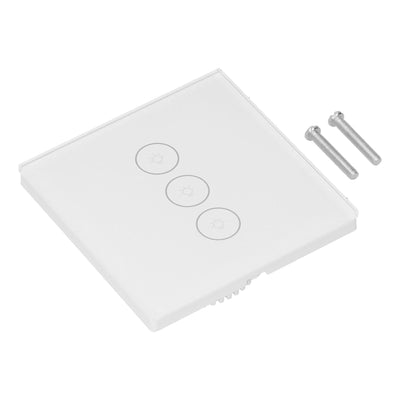 WiFi Smart Wall Light Switch Glass Panel Touch Remote Voice Control Light Switch