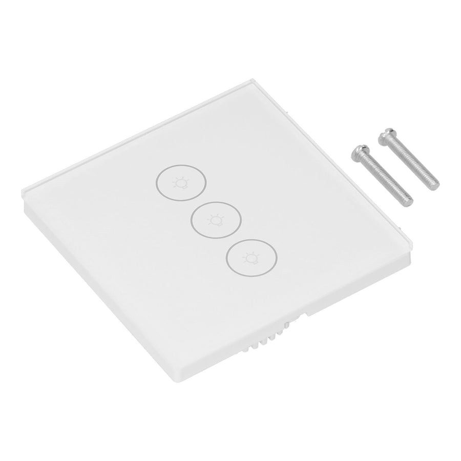 WiFi Smart Wall Light Switch Glass Panel Touch Remote Voice Control Light Switch