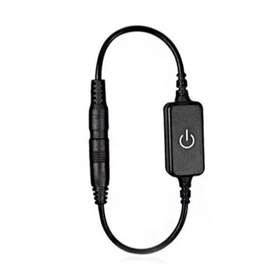 12‑24V 4A Mini LED Dimmer Touch Switch Single Color Light Emitting Diode Strip Light Brightness Controller On Off Switch Black