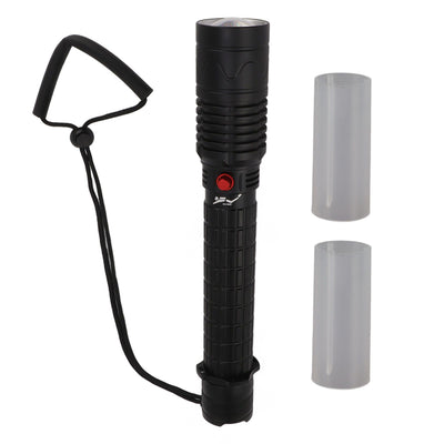 Professional Diving Flashlight with Magnetic Key Switch 3 Modes Super Bright 8000LM IPX8 Underwater Diving Torch for Underwater