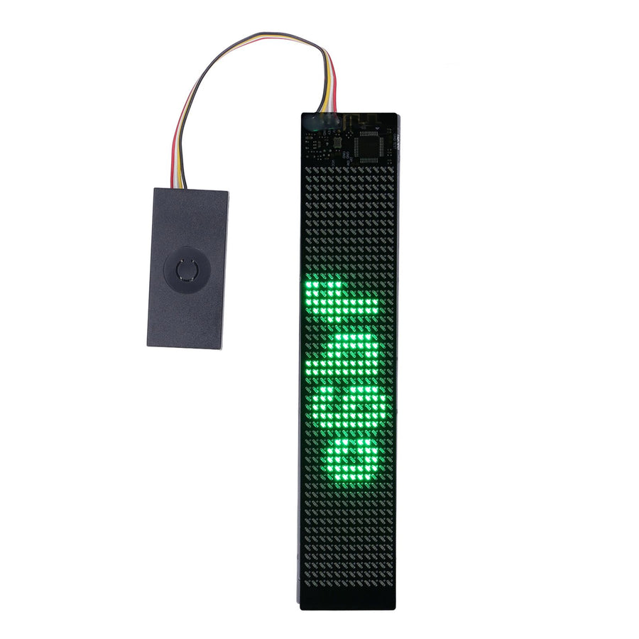 LED Matrix Panel Green Programmable Flexible Scrolling LED Sign for Store Car Bar Hotel