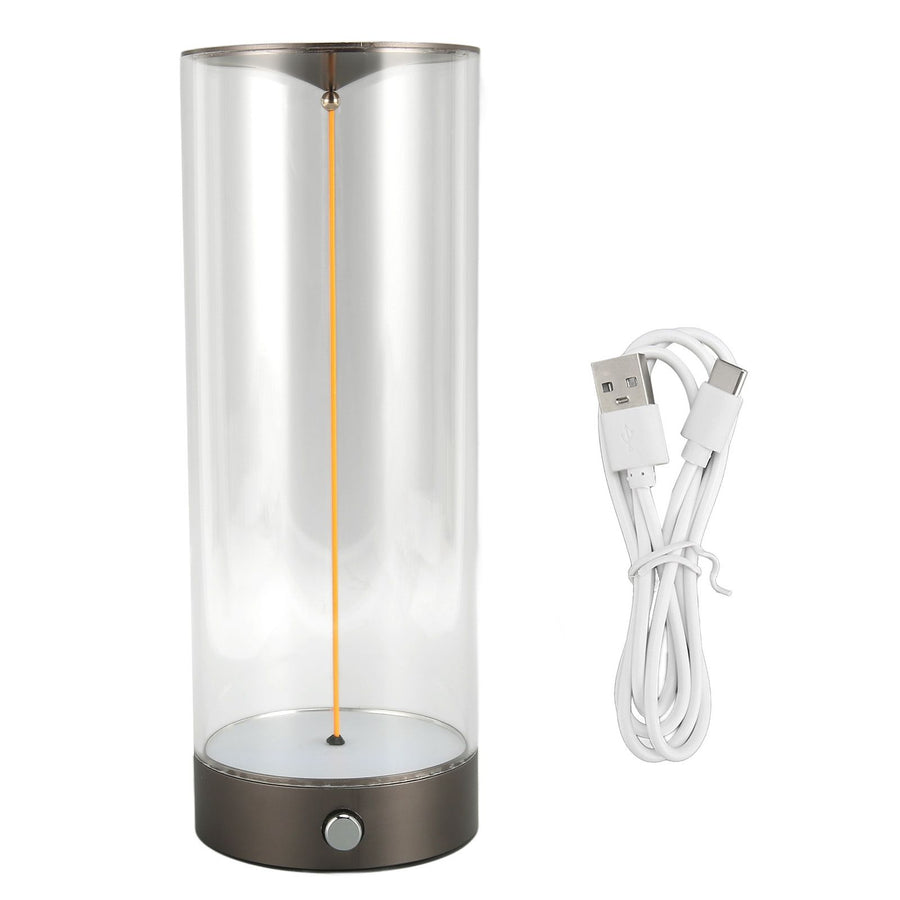 Bedside Night Light Touch Dimmable USB Charging Minimalist LED Table Lamp for Bedroom Nightstand L