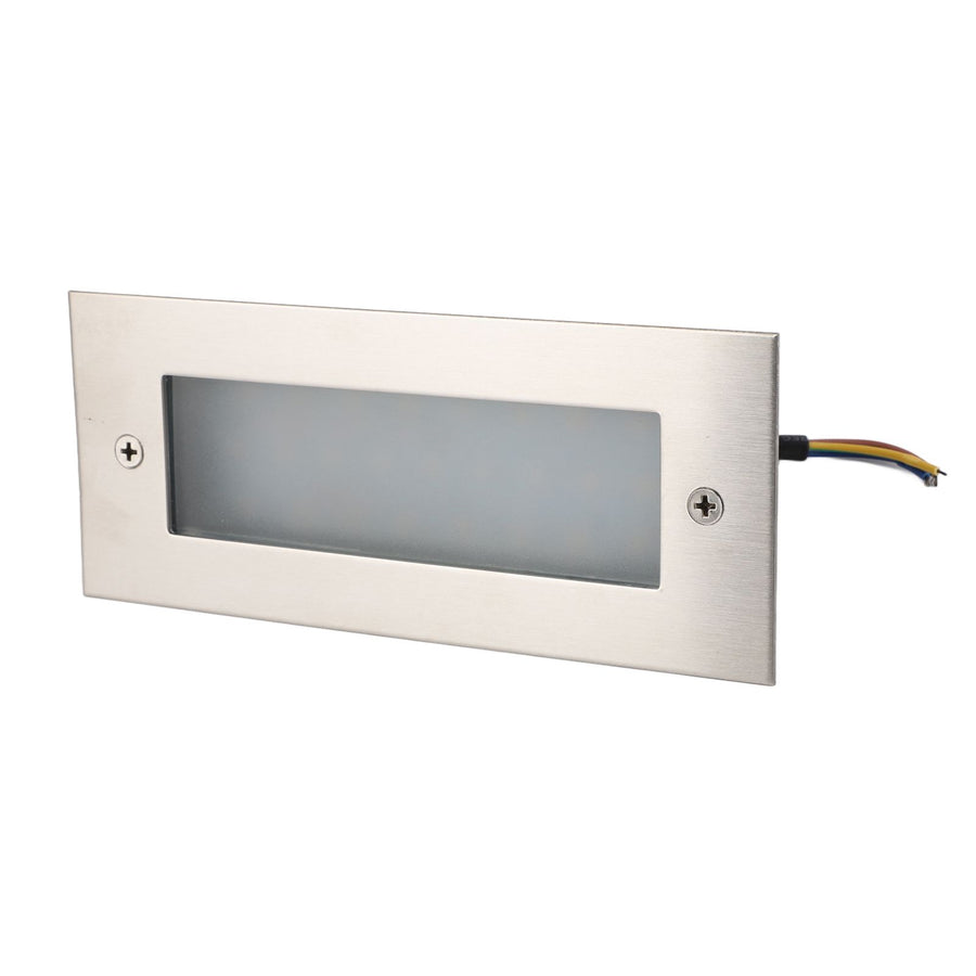 LED Step Light Indoor Outdoor Aluminum Alloy Waterproof Embedded Stair Wall Light 85 to 265V