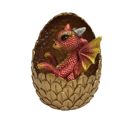 Simulations Crystal Dragon Egg Ornaments Desktop Decorations Shiny Resin Dragon Egg Ornaments Gift for Friends and Family