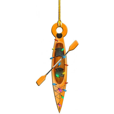 Christmas Tree Pendant Hanging Decoration Gift Personalized Fire Truck Vehicle Truck Boat Excavator Pendant