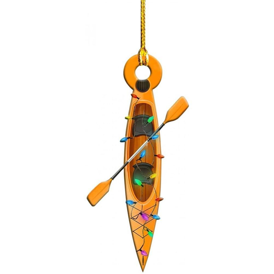 Christmas Tree Pendant Hanging Decoration Gift Personalized Fire Truck Vehicle Truck Boat Excavator Pendant