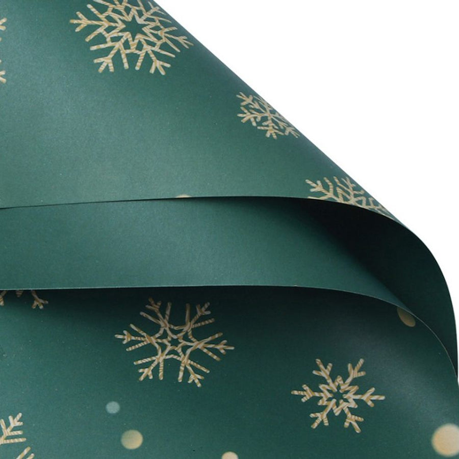Christmas Kraft Wrapping Paper Christmas Elements Collection Double Sided Wrapping Paper Christmas Gift Box Decoration