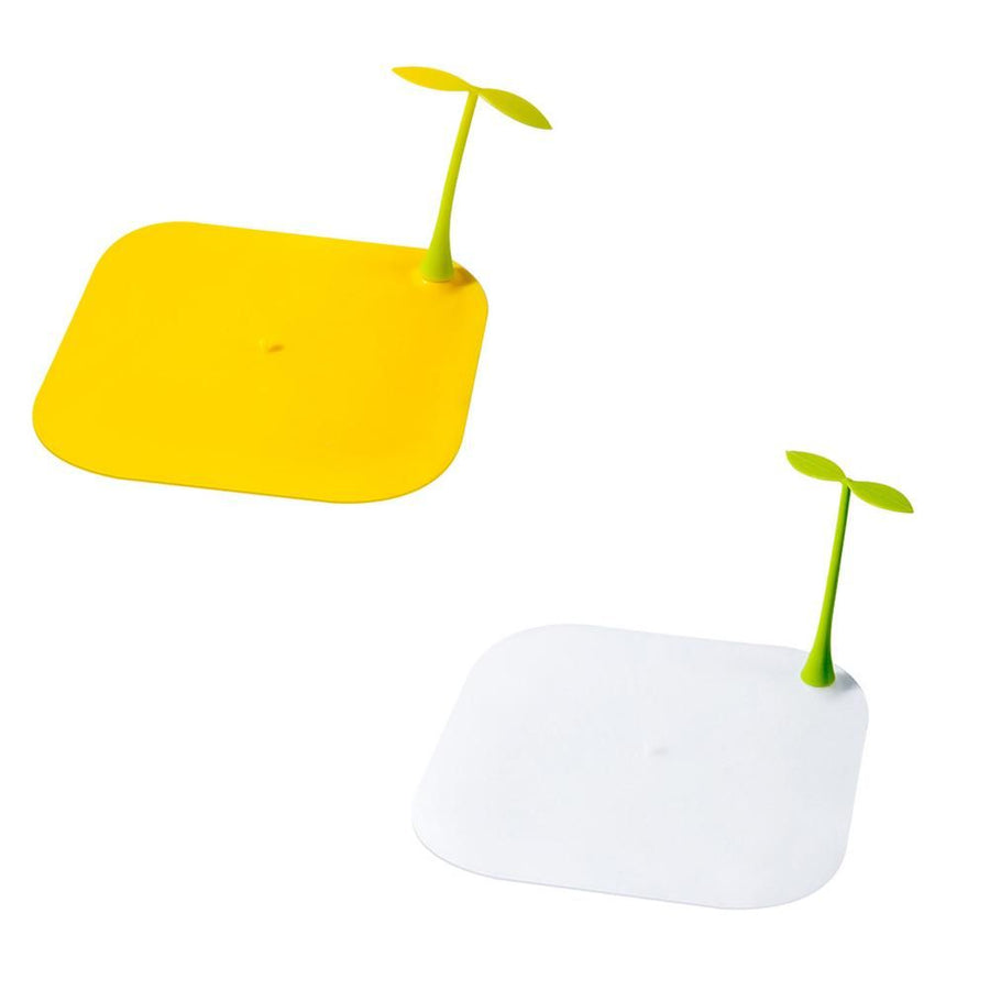 2Pcs Silicone Bean Sprout Floor Drain Cover Deodorant Floor Drain Cover Mat for Bathroom Kitchen Toilet