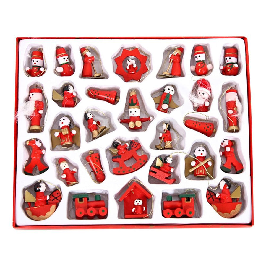 2021 Christmas Advent Calendars Countdown Toys Set for Girls Boys Surprise Gift Christmas Tree Different Decoration Pendant
