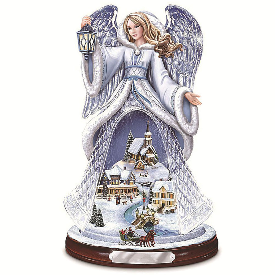 Christmas Santa Window Paste Stickers PVC Angel Merry Christmas Party Wall Stickers