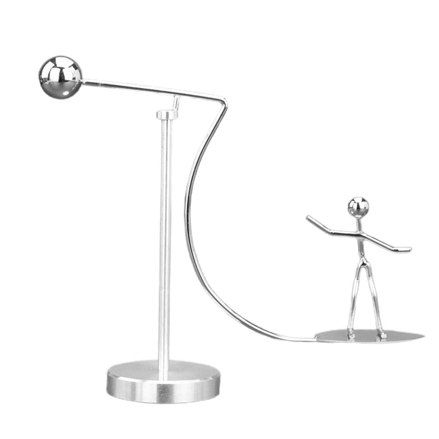 Balance Physics Toy One Foot Man Art Decompressive Science Psychology Home and Office Decor Desk Ornament Toy Surfing