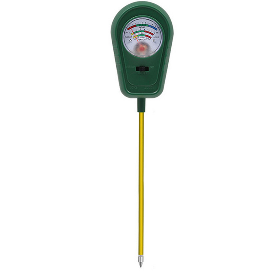 3 in 1 Soil Moisture Sunlight PH Tester Gardening Tool Kits for Plant Care Soil Meter for Garden Lawn Farm Indoor Outdoor