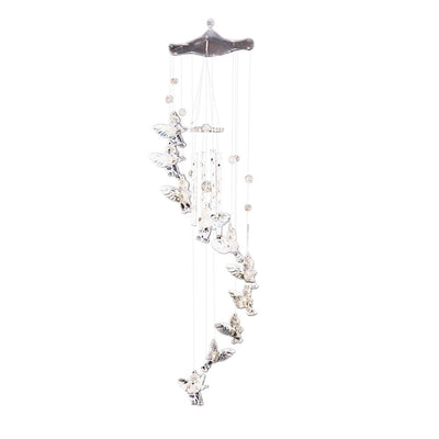 Love Angel Wind Chime Bells Hanging Living Bed Home Waterproof Wind Chimes Decor for Outdoor Yard Garden