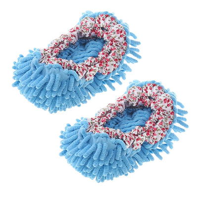 Floor Cleaning Mop Slippers Removable Shoe Covers Washable Mops Socks Sweeping Cleaning for Kitchen Bathroom Office
