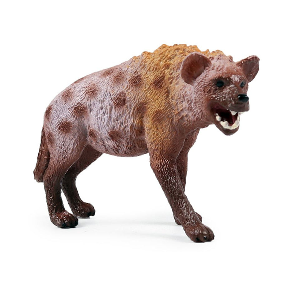 Hyena Figurine Ornaments Simulation PVC Hyena Wild Animals Figurine Collectible Hyena Model Toys for Kids