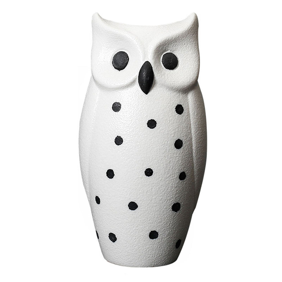 Flower Pots Nordic Modern Vase Decoration Owl Decorative Ceramic Desktop Crafts Ornament