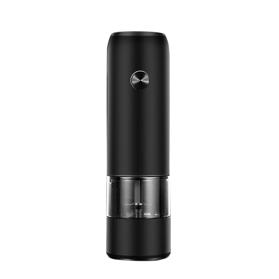 Electric Pepper Grinder Black Usb Charging High Hardness Wear Resistant Automatic Pepper Mill Grinder For Kitchen Restaurant