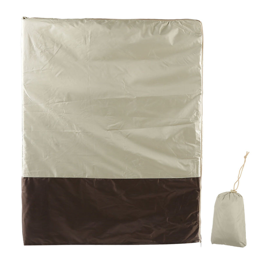 Folding Bed Cover Dustproof Waterproof Rollaway Bed Protective Cover for Indoor Outdoor85x33x107cm