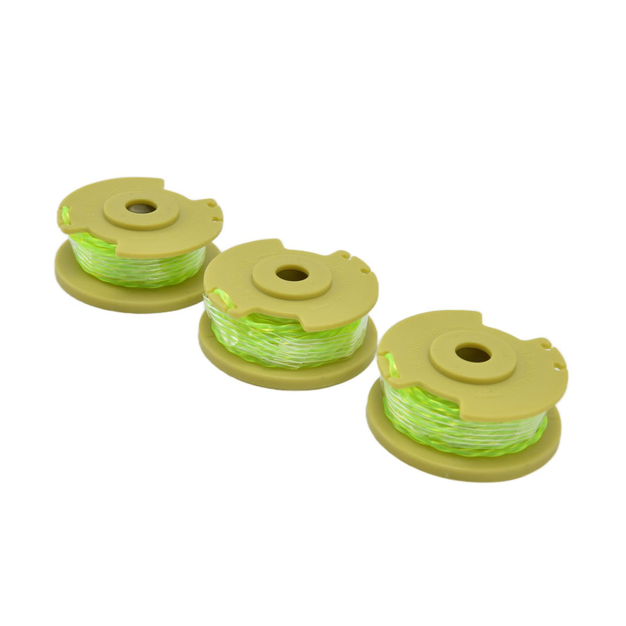 3Pcs Replacement Trimmer Line Spool Fit for Ryobi 0.08in 18V 24V 40V String Trimmer Parts