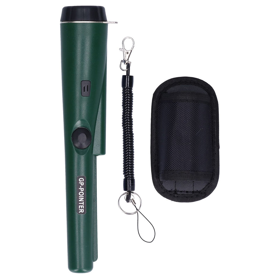 Metal Detector Professional Portable Waterproof Handheld Metal Detector with LED LightMilitary Green