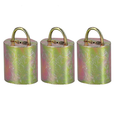 3Pcs Alloy Livestock Bell Thickened Anti Lost Sheep Bell for Cow Outdoor Stock FarmNo. 5 Bell