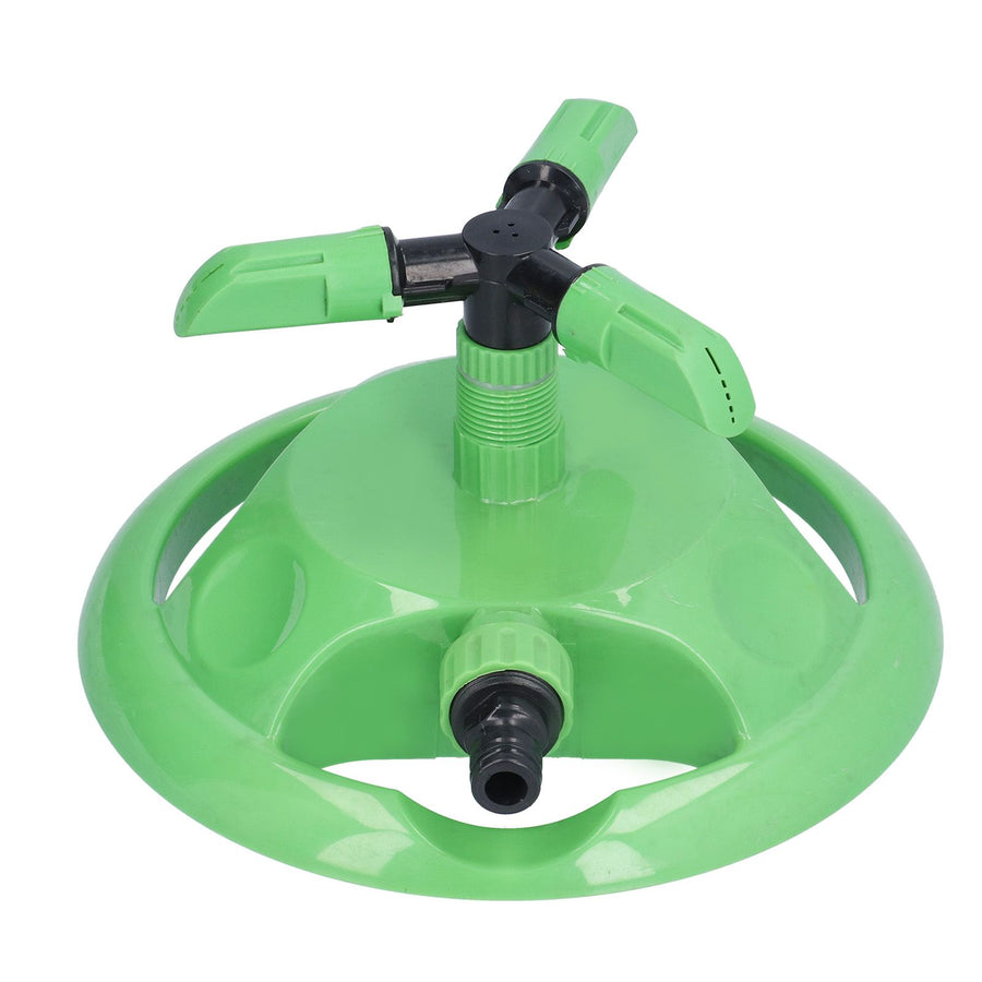 360° Automatic Rotating Water Sprinkler Adjustable Sprayer for Outdoor Garden Lawn Yard Irrigation
