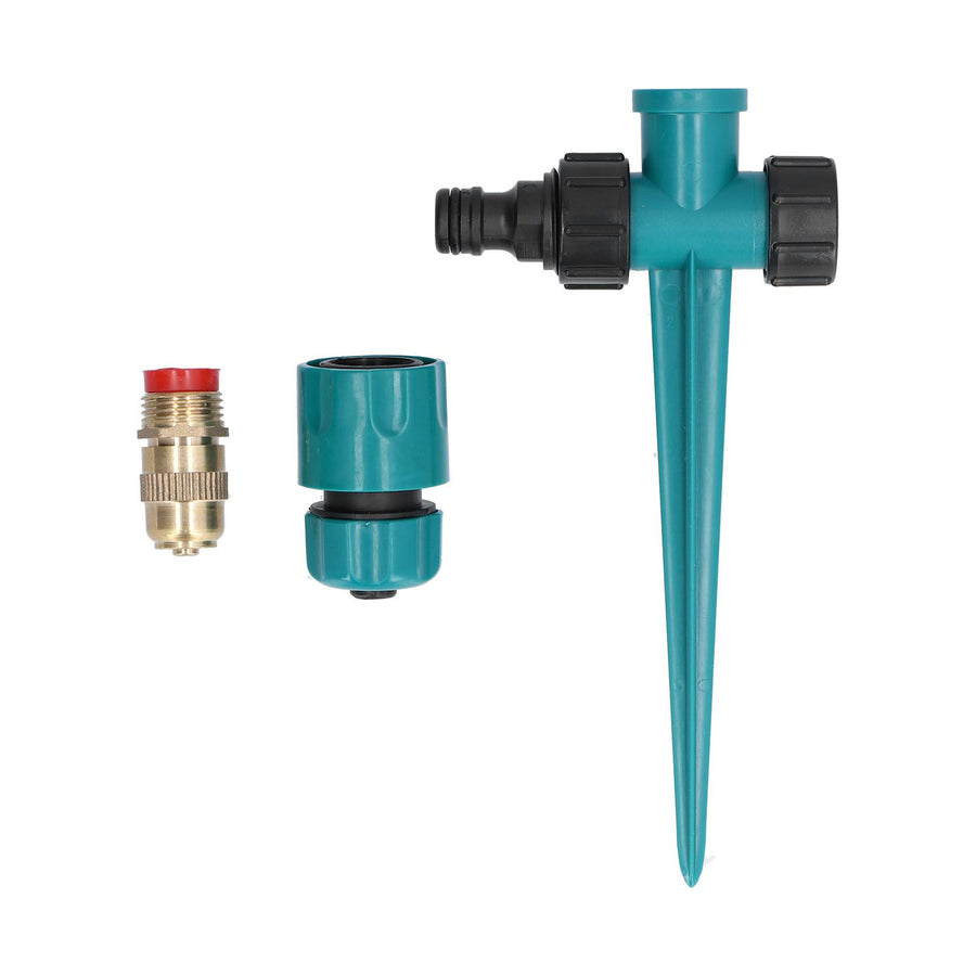 360 Degree Automatic Lawn Sprinkler Adjustable Plug in Irrigation Sprayer for Gardening Fruit Tree