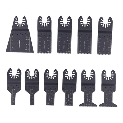 11PCS Oscillating Multitool Blade Quick Release Universal Saw Blade Woodworking Blade Oscillating Tool Blade