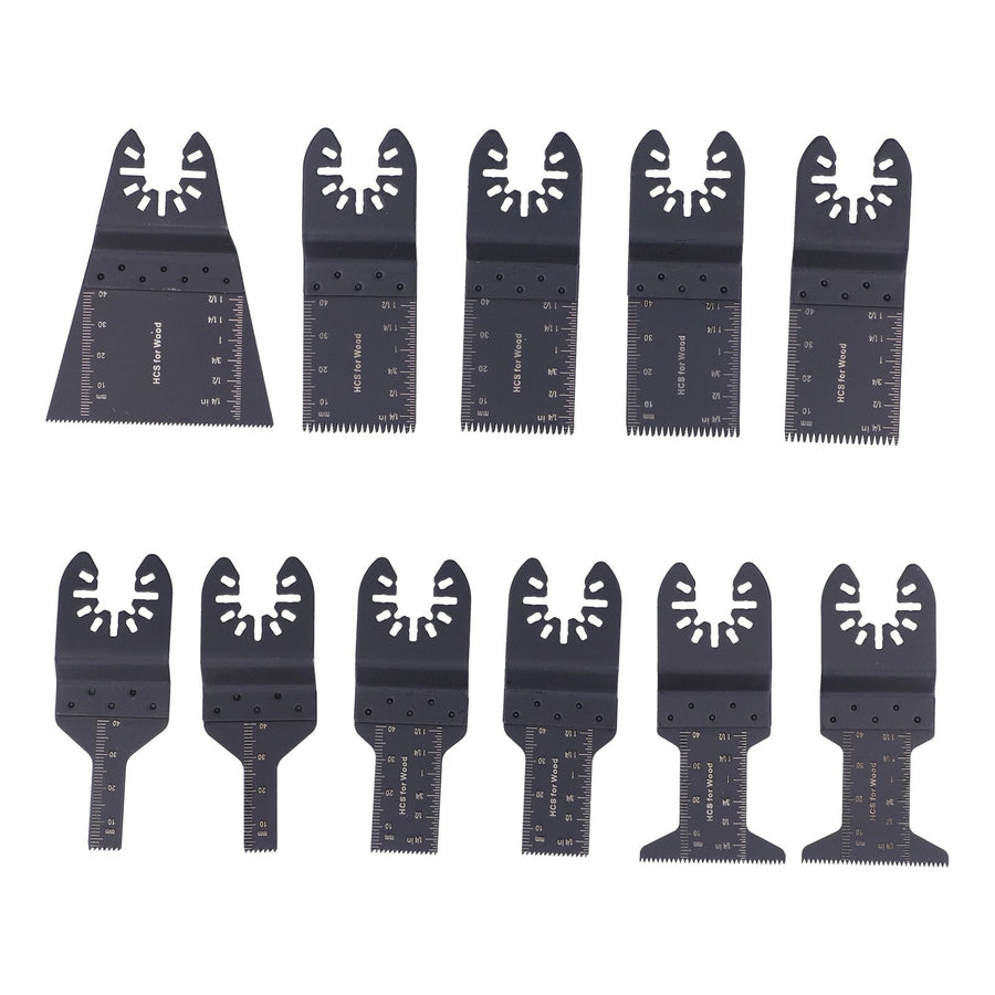 11PCS Oscillating Multitool Blade Quick Release Universal Saw Blade Woodworking Blade Oscillating Tool Blade