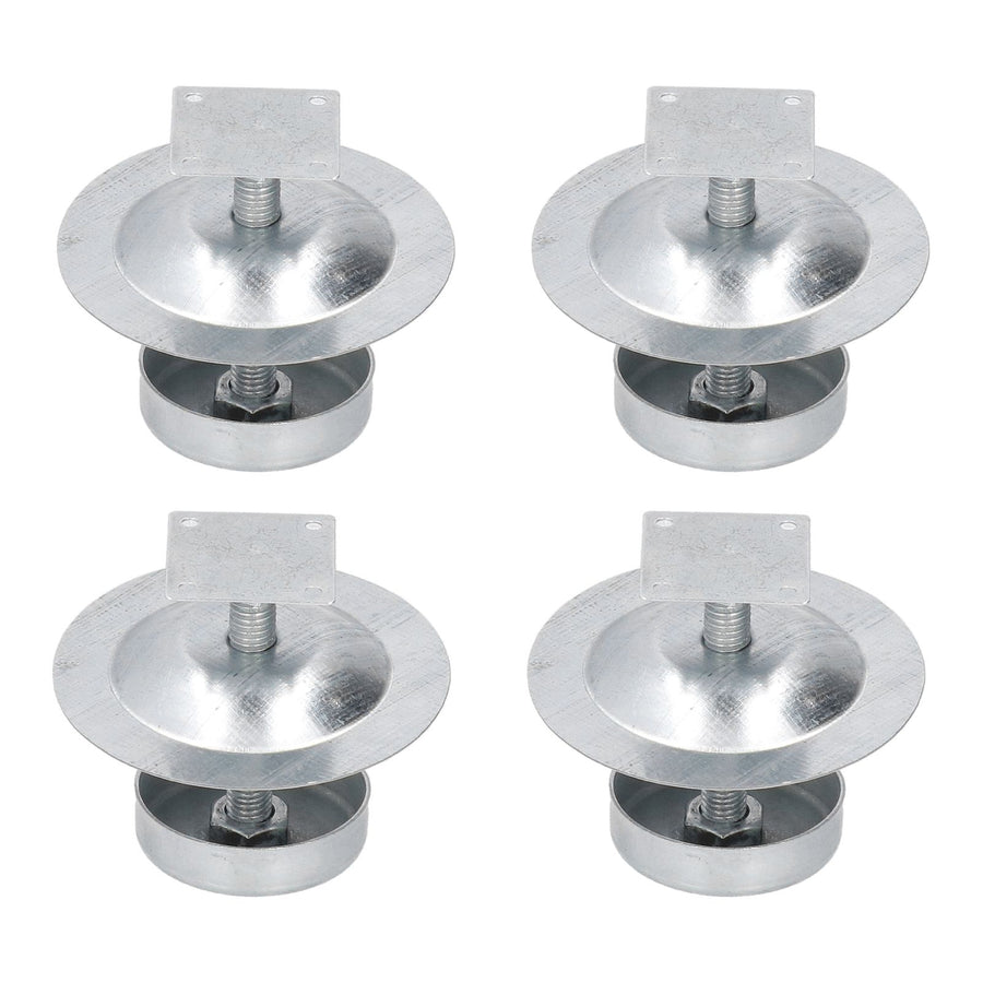 4Set Ant Proof Hive Feet Stainless Steel Beehive Base Beekeeping Beehive Stand for Beekeeper