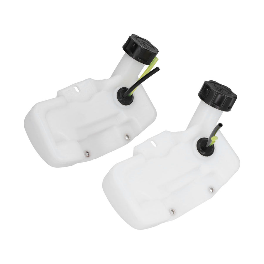 2Pcs Trimmer Fuel Tank Brushcutter Gas Tanks with Pipe Replacement for 34 Brush Cutter