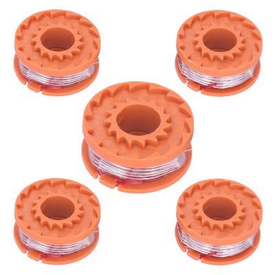5PCS Lawn Mower Line Spool Replacement Fit for WORX WG150E WG151E WG154E WG155E WG157E WG160E WG163E