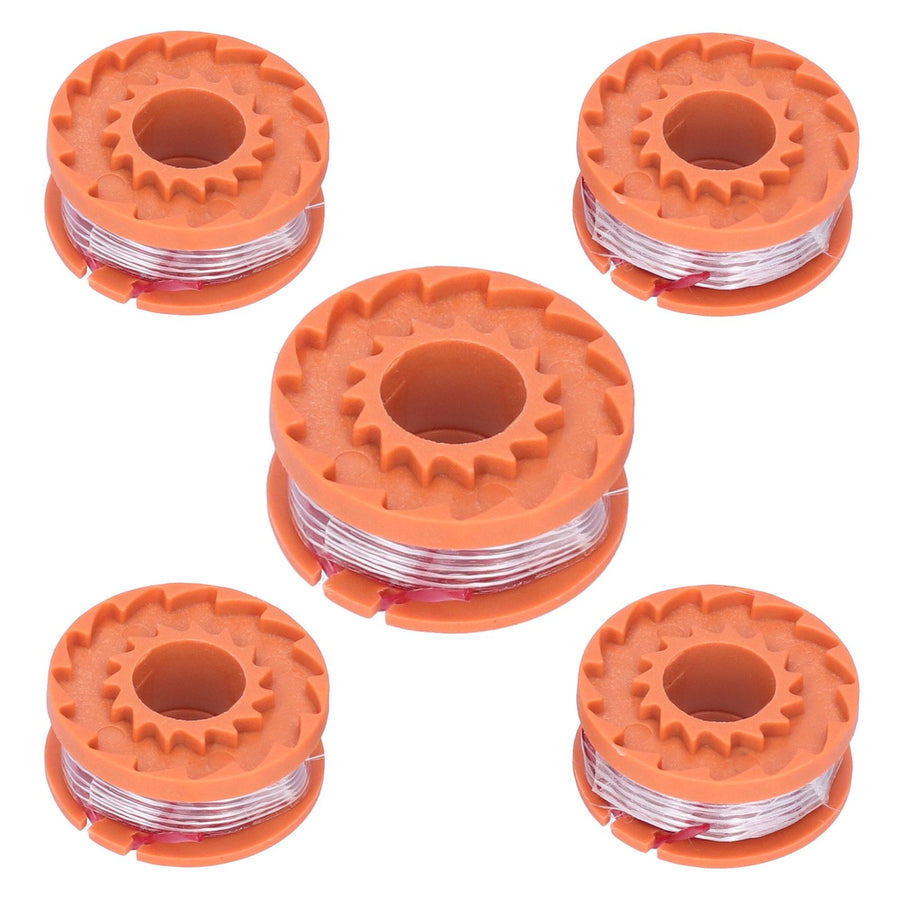 5PCS Lawn Mower Line Spool Replacement Fit for WORX WG150E WG151E WG154E WG155E WG157E WG160E WG163E
