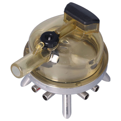 400CC Milk Collector Cow Milking Claw Sheep Milking Claw Stainless Steel Base Farm Milking Tool