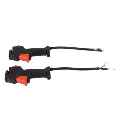 2PCS Handle Switch Throttle Trigger Holder Cable Assembly Fit for Stihl FS75 FS80 FS85 Trimmer Machine