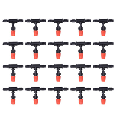 20pcs Drip Irrigation Nozzles Drip Irrigation Mister Heads for Garden Irrigation Agricultural Irrigation