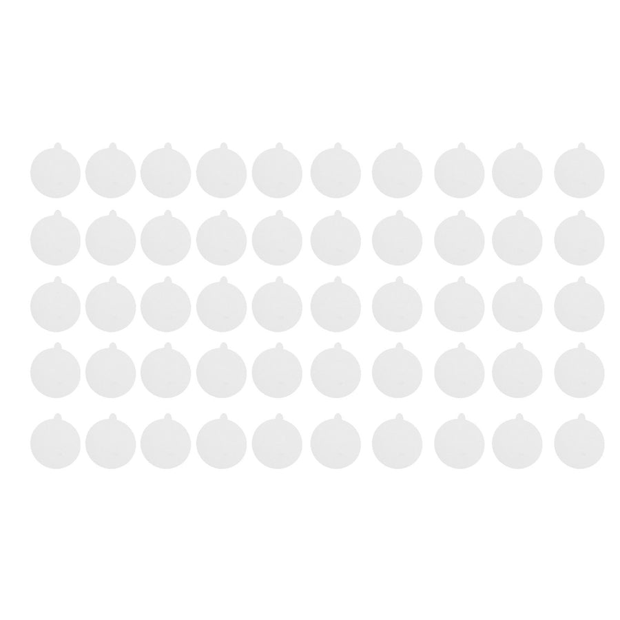 Disposable Shower Drain Hair Catcher Sink Strainer Anti Clogging Mesh Stickers for Bathroom SuppliesRound 50PCS 9x9cm