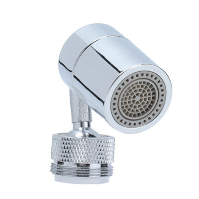 720° Rotatable Sink Faucet Aerator Sprayer Head with 2 Water Outlet Modes 4 Layers Net FilterM24 Male Thread
