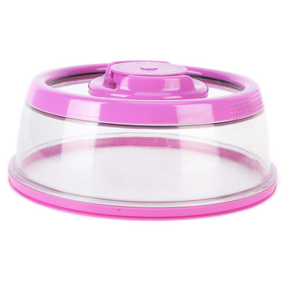 Vacuum Food Sealer Cover with FreshnessKeeping Film Food Sealer Lid for Home Kitchen(Purple )