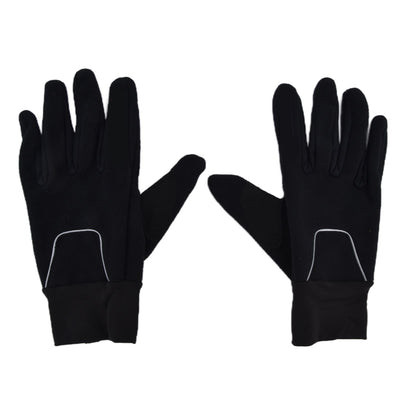 Cycling Gloves Touch Sensitive Waterproof Black Non Slip Windproof Gloves for Outdoor Cycling TravelL