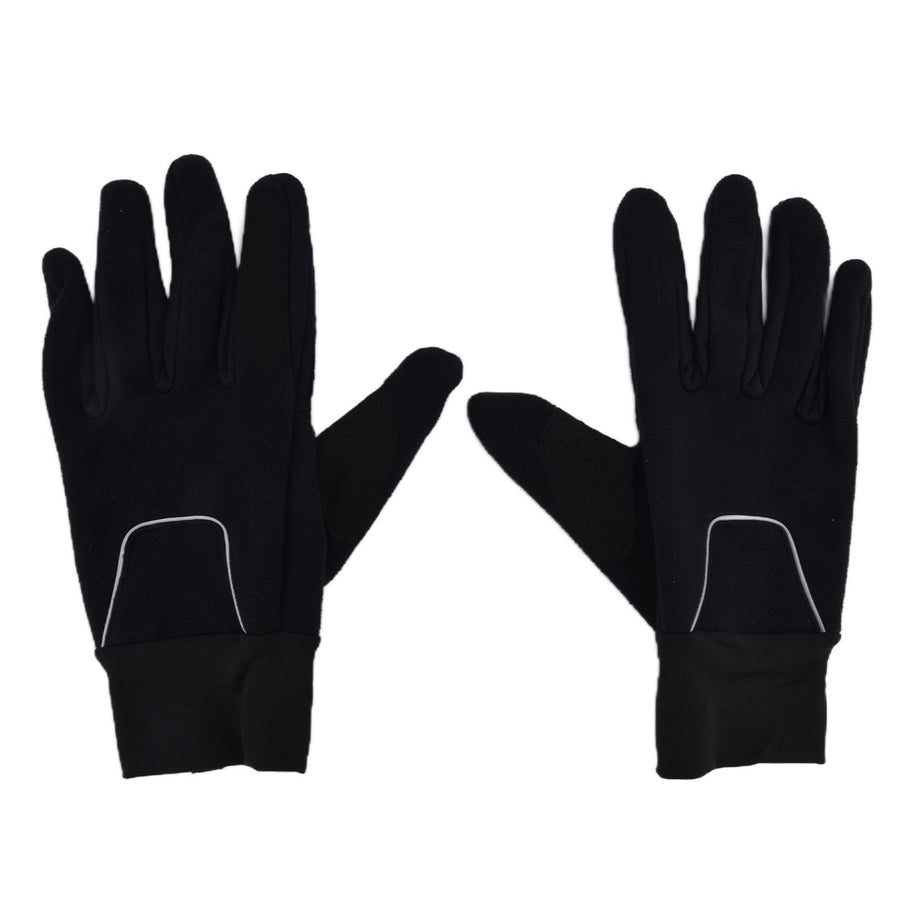 Cycling Gloves Touch Sensitive Waterproof Black Non Slip Windproof Gloves for Outdoor Cycling TravelL