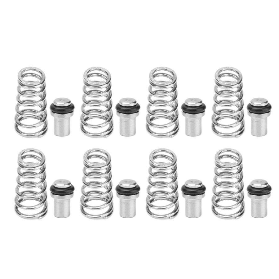 8Pcs Poppet Valve Good Airtightness No Leakage Corrosion Resistant Easily Use Install Ball Lock Poppet Valve