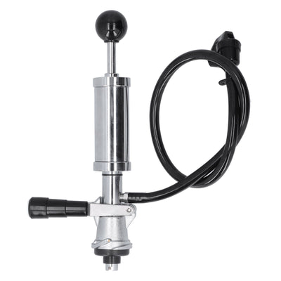 Beer Keg Party Pump with Tap Hose Stainless Steel Home Brewing Accessory for American S System Kegs